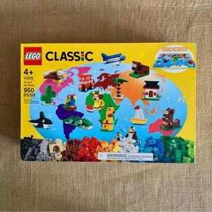 LEGO Classic 11015 Around the Word 950 Pieces Ages 4 and Up Sealed NIB
